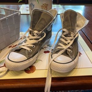 High Top Gray Converse